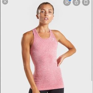 Gymshark peach vital seamless vest